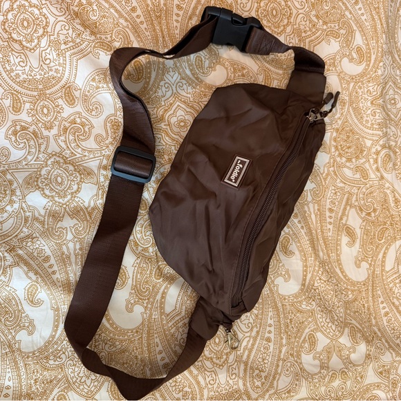 Foldie Brown RFID Crossbody Bag - Picture 2 of 5